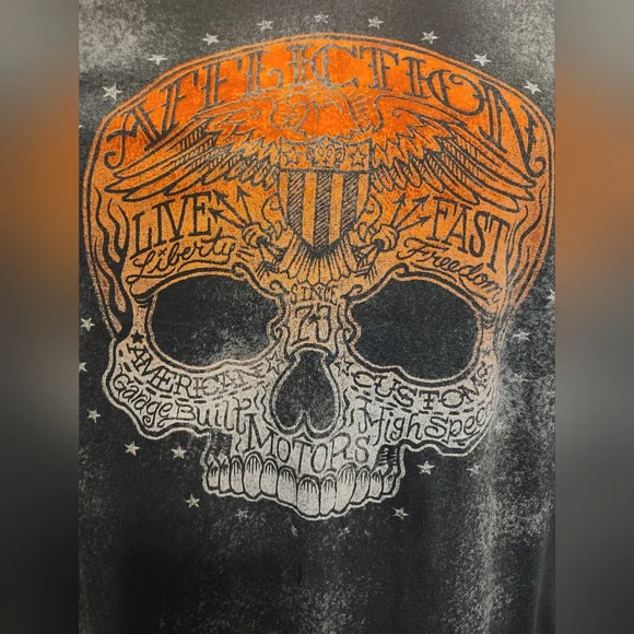 American affliction custom t shirt short sleeve - Picture 3 of 11